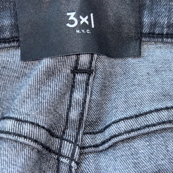 3x1 Dark Gray Women's Skinny Jeans | Size: 24 - Picture 6 of 7